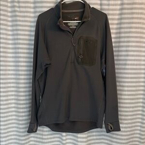 Specialized Black Pullover with Orange Logo